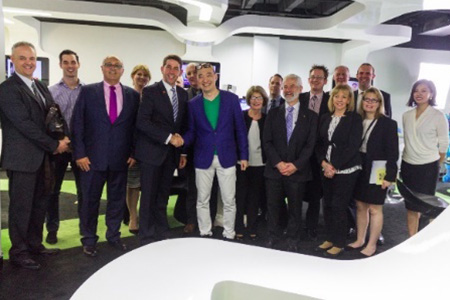 EX-HEALTH MINISTER OF QUEENSLAND,  MR CAMERON DICK’S VISIT TO THE BORDERLESS INNOVATION HUB